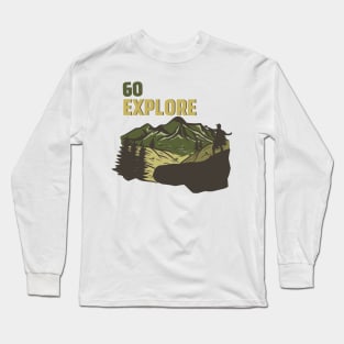 Go Explore - Adventure Edition Long Sleeve T-Shirt